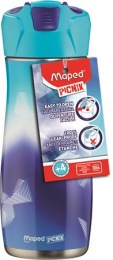 Kulacs, 580 ml, rozsdamentes acél, MAPED PICNIK "Concept Kids Arctic", jégvilág